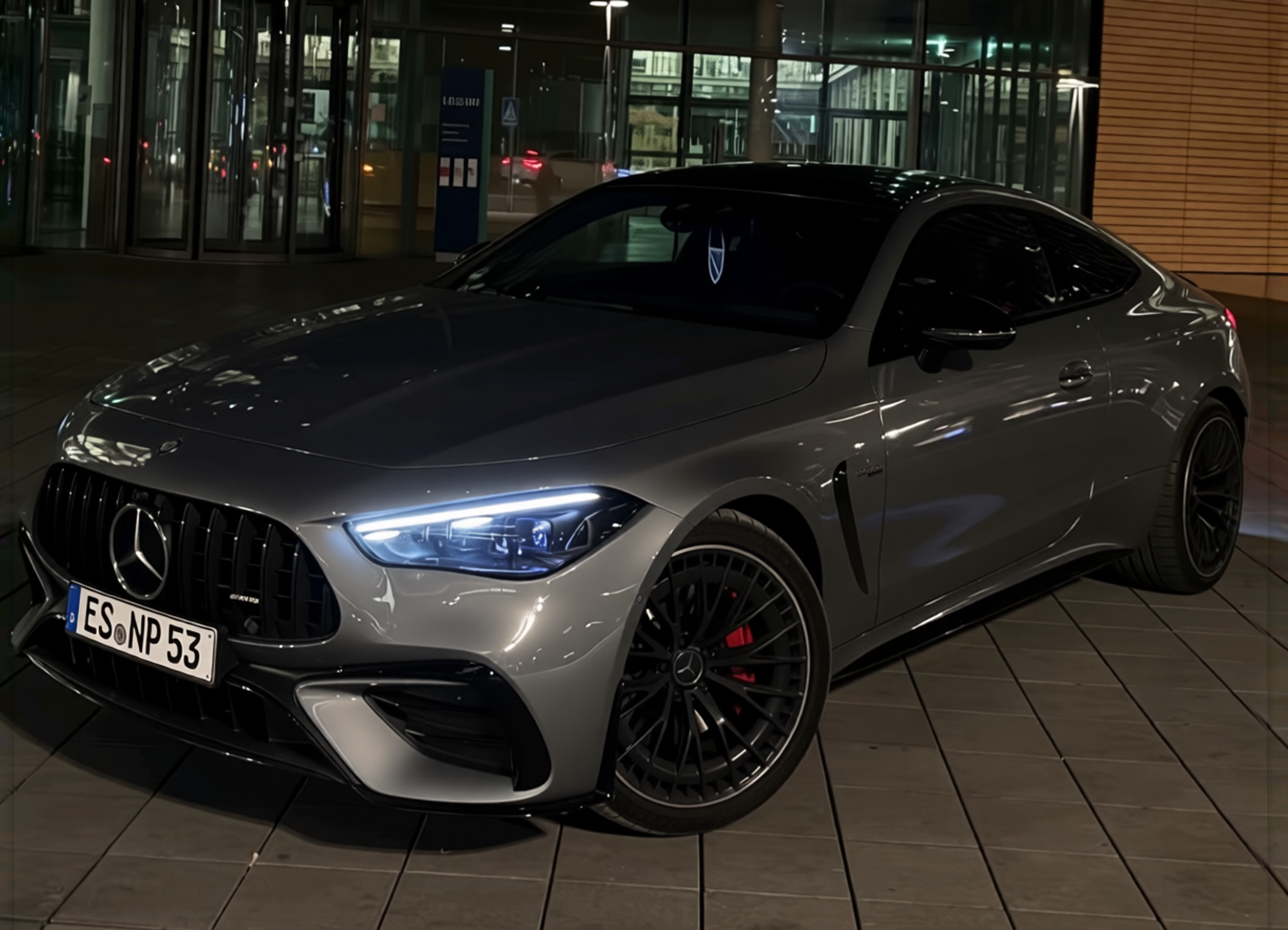Preview Car 42 rendered in Nardo Grey gloss paint
