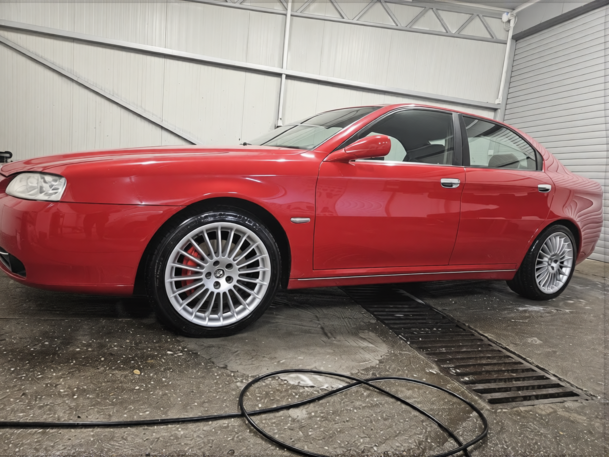 Preview Car 49 rendered in Ferrari Red gloss paint
