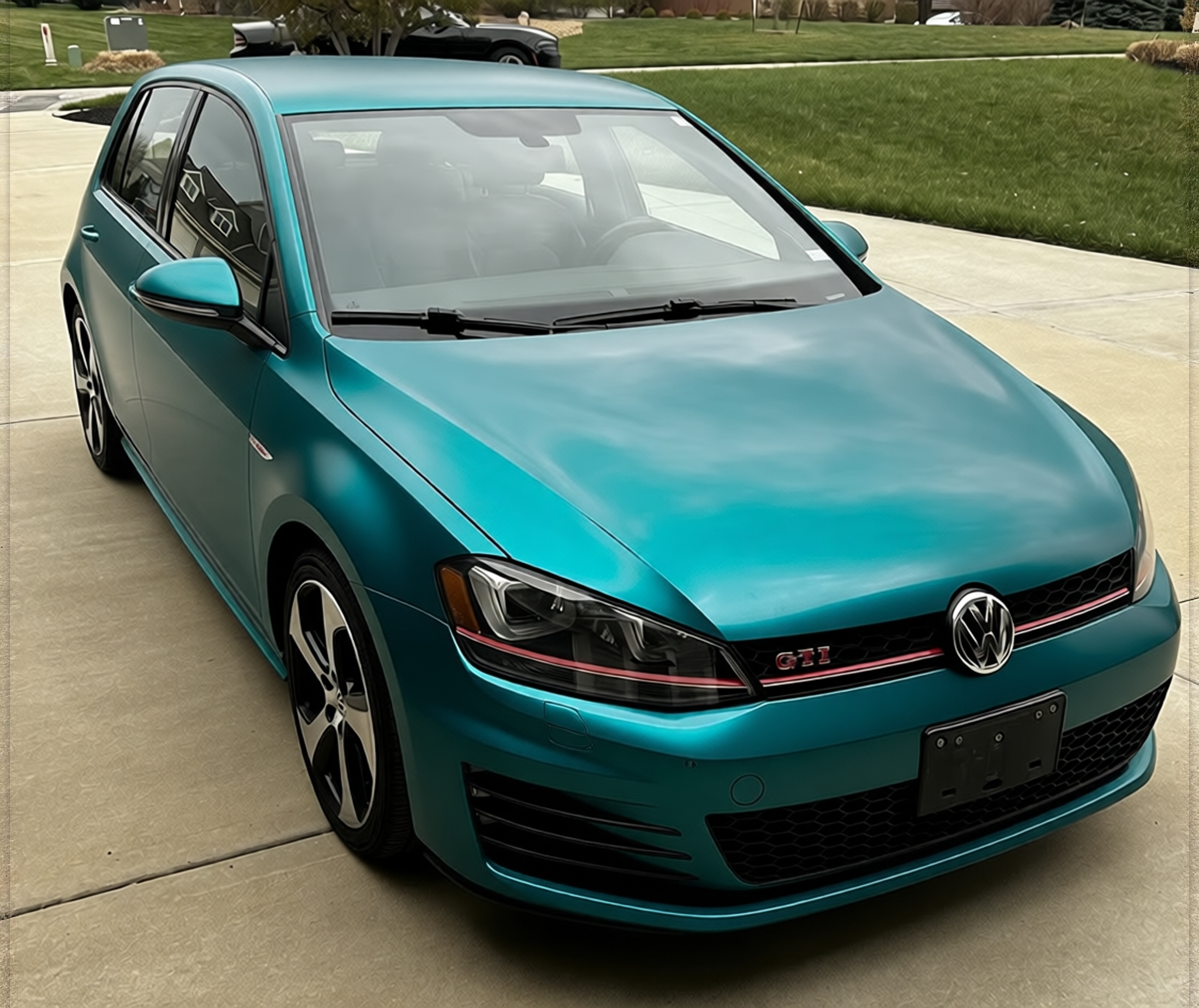 Preview Car 34 rendered in Super Gloss Era Green gloss wrap