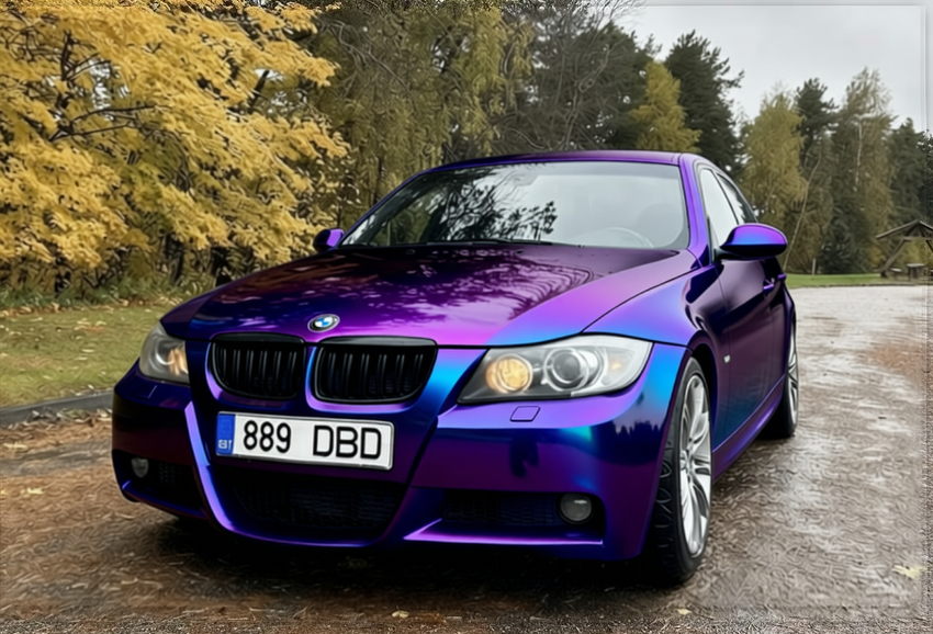 Preview Car 46 rendered in Super Gloss Spectrum gloss wrap