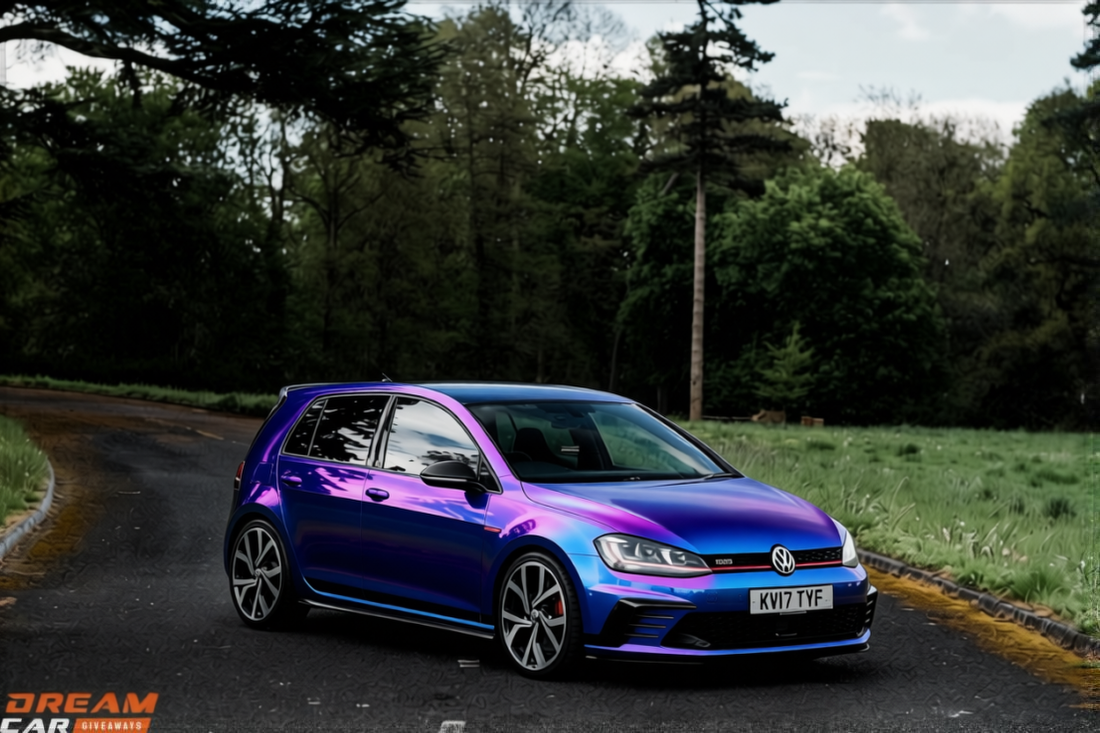 Car rendered in Super Gloss Spectrum gloss wrap