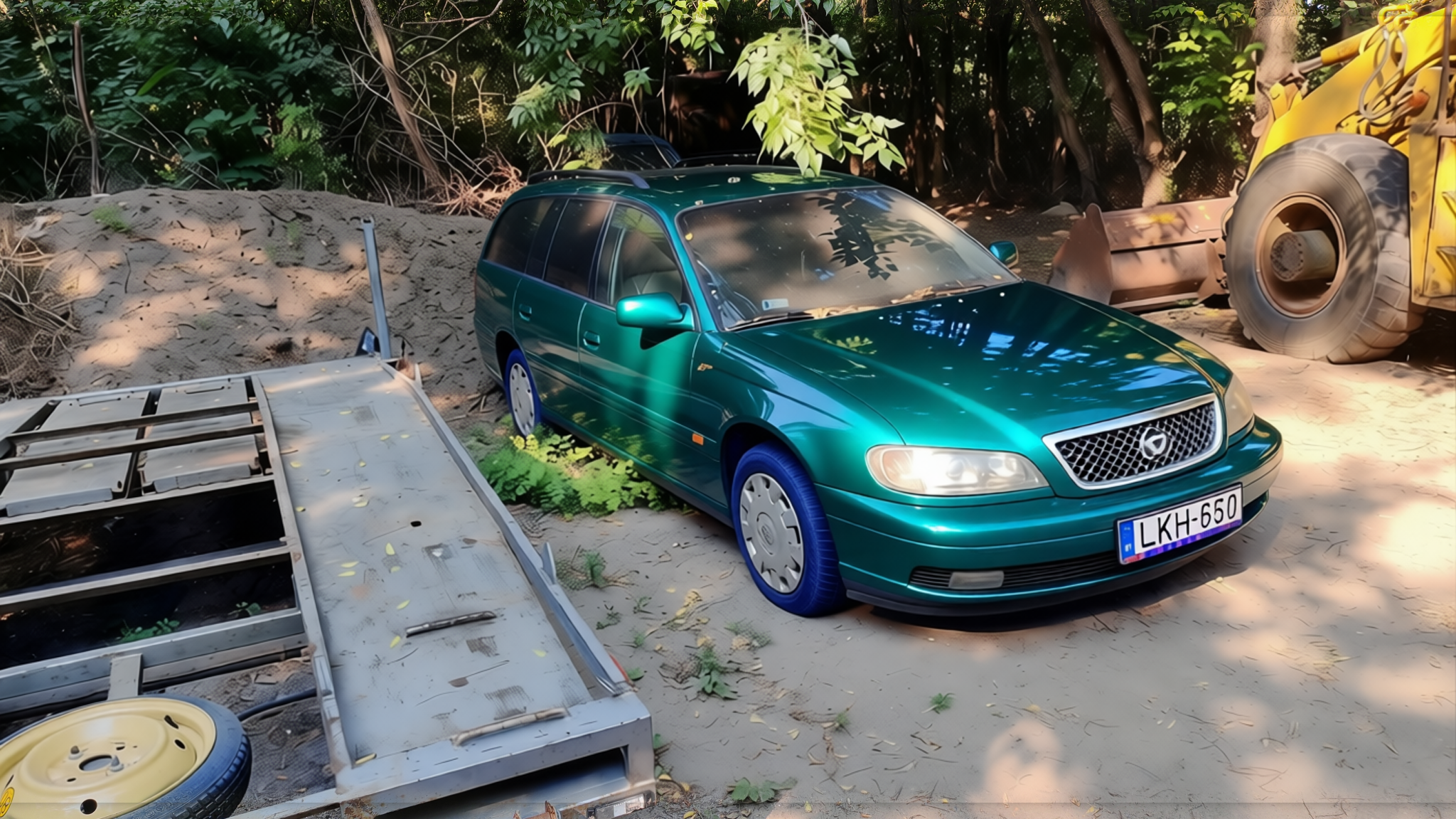 Preview Car 39 rendered in Super Gloss Era Green gloss wrap