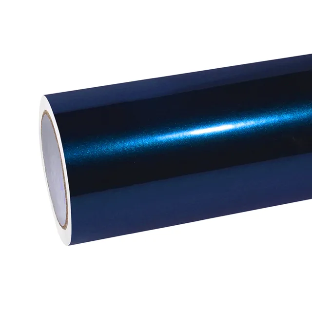Texture du film covering Ravoony Audi Gloss Navarra Blue — Specced