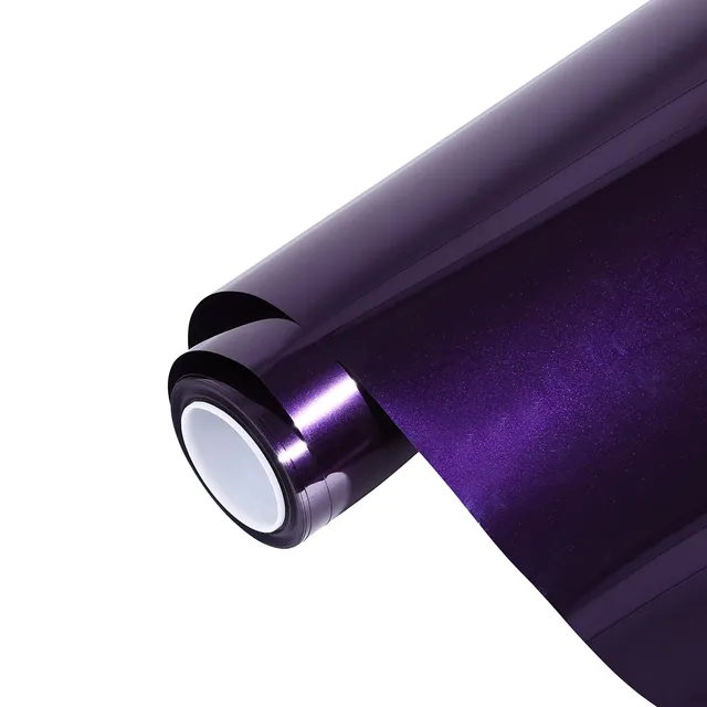 Texture du film covering Ravoony Audi Gloss Velvet Purple — Specced
