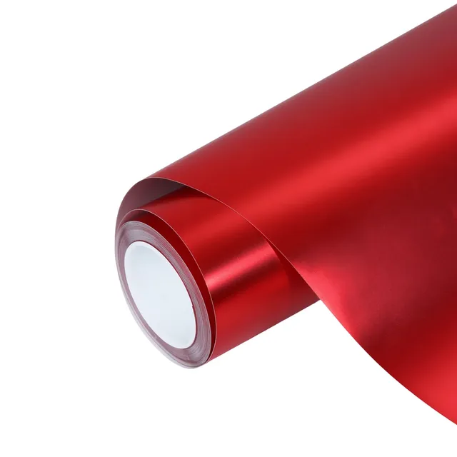 Ravoony Matte Ceramics Red vinyl wrap film texture — Specced