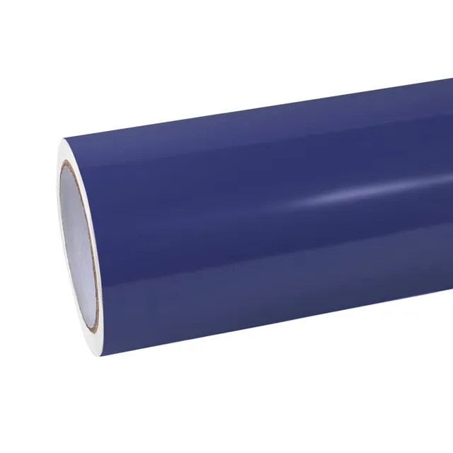 Ravoony Matte Dark Blue vinyl wrap film texture — Specced
