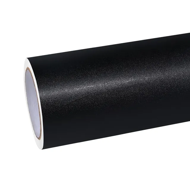 Ravoony Matte Frosted Black vinyl wrap film texture — Specced