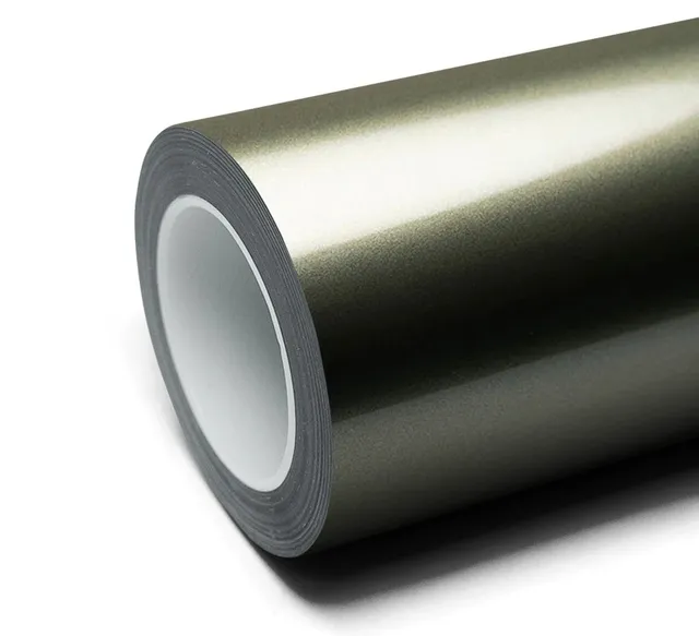 Texture du film covering Inozetek Super Gloss Metallic Hunter Jade — Specced