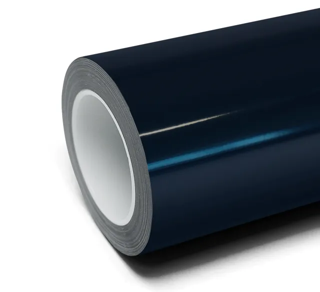 Texture du film covering Inozetek Super Gloss Metallic Midnight Blue — Specced
