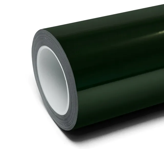 Texture du film covering Inozetek Super Gloss Metallic Midnight Green — Specced