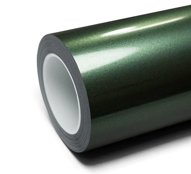 Texture du film covering Inozetek Super Gloss Metallic Racing Green — Specced