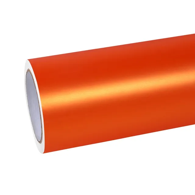 Ravoony Ultimate Flat Orange vinyl wrap film texture — Specced