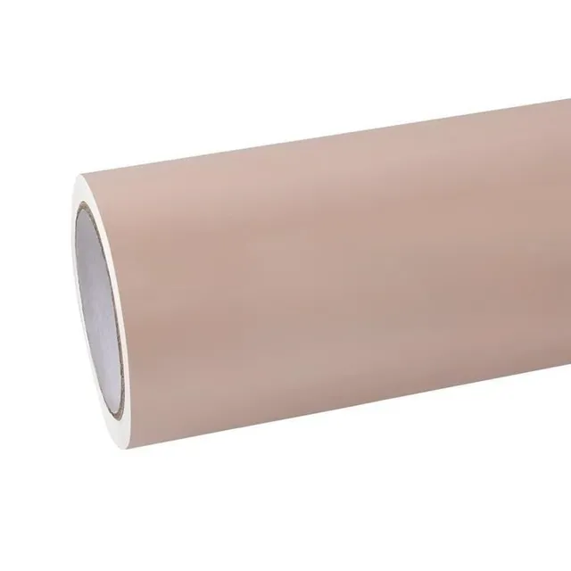 Ravoony Ultimate Flat Shine Latte vinyl wrap film texture — Specced
