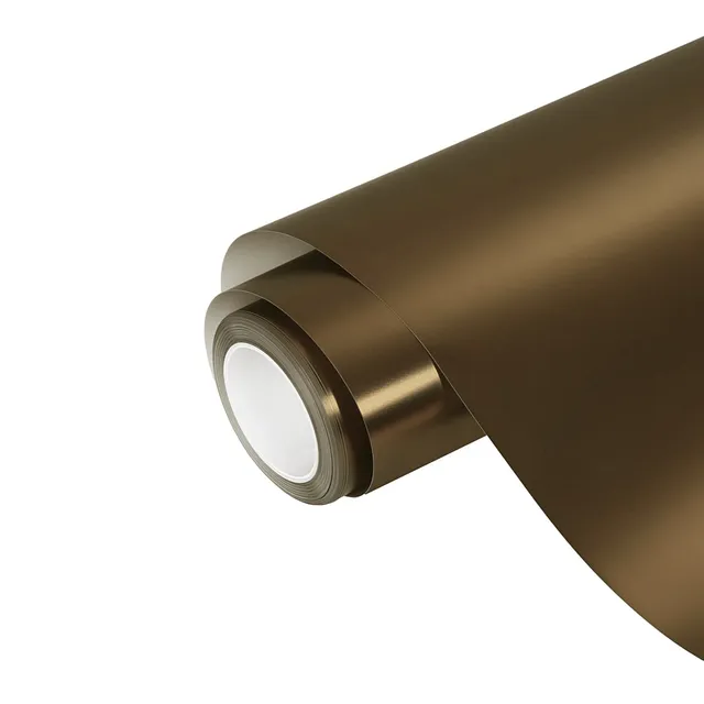Ravoony Ultra-matte Midnight Gold vinyl wrap film texture — Specced