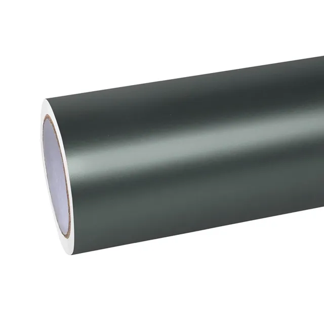 Ravoony Ultra-matte Mystical Green vinyl wrap film texture — Specced